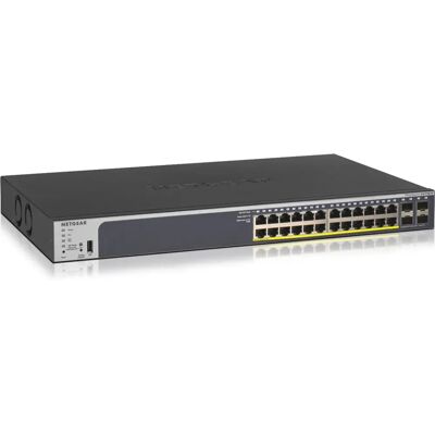 NETGEAR GS728TP Switch Géré - 24 Ports PoE+ - Noir - Publicité NETGEAR GS728TP Switch Géré - 24 Ports PoE+ - Noir - Publicité
