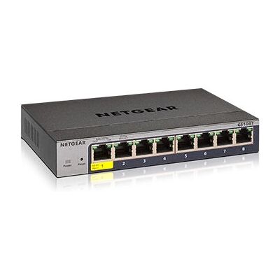 NETGEAR GS108T-300 Managed Switch - Grey NETGEAR GS108T-300 Managed Switch - Grey