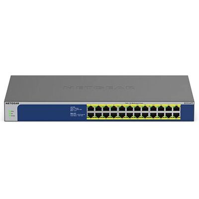 NETGEAR - GS524PP - 24-Port - PoE - Unmanaged Gigabit Switch NETGEAR - GS524PP - 24-Port - PoE - Unmanaged Gigabit Switch