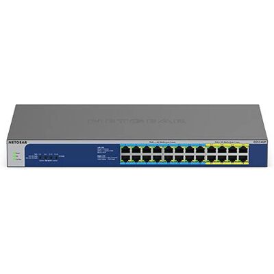 NETGEAR GS524UP 24-Port Gigabit Switch - Grey NETGEAR GS524UP 24-Port Gigabit Switch - Grey