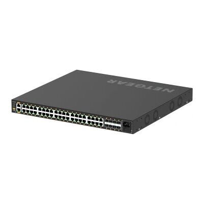 Netgear Gsm4248px-100Eus Netzwerkswitch - Managed Gigabit Ethernet PoE - Schwarz Netgear Gsm4248px-100Eus Netzwerkswitch - Managed Gigabit Ethernet PoE - Schwarz
