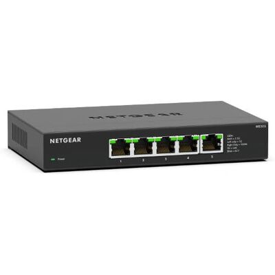 NETGEAR MS305 2.5G Unmanaged Ethernet Switch - Wandmontage NETGEAR MS305 2.5G Unmanaged Ethernet Switch - Wandmontage