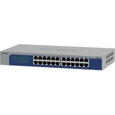 NETGEAR GS524 24-Port Gigabit Ethernet Netzwerk-Switch - Unmanaged NETGEAR GS524 24-Port Gigabit Ethernet Netzwerk-Switch - Unmanaged