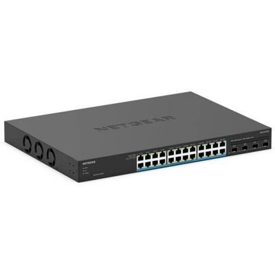 Netgear MS324TXUP 24-port smart switch - 2.5G/10G PoE++ Lager 2/3 Netgear MS324TXUP 24-port smart switch - 2.5G/10G PoE++ Lager 2/3