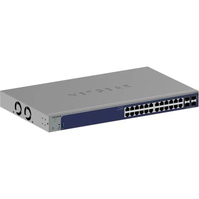 Netgear S3300-28X V3 Switch - 24x 10/100/1000 + 2x 10Gb Ethernet + 2x Sfp+ - Rackmount Netgear S3300-28X V3 Switch - 24x 10/100/1000 + 2x 10Gb Ethernet + 2x Sfp+ - Rackmount