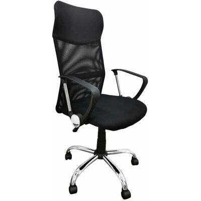 Silla de oficina ergonómica Jasper de Home Heavenly - Respaldo alto, Tela transpirable, Ajustable en altura Silla de oficina ergonómica Jasper de Home Heavenly - Respaldo alto, Tela transpirable, Ajustable en altura