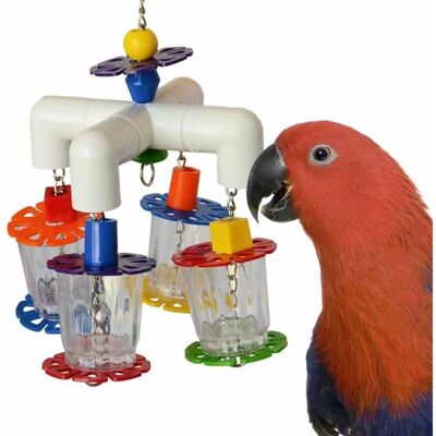 Super Bird SB634 Bird Toy - 12x7 inch Forager Bird Toy, Large Super Bird SB634 Bird Toy - 12x7 inch Forager Bird Toy, Large