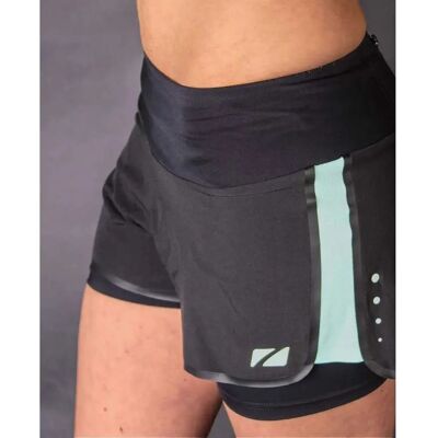 Shorts di Compressione Medica Rx3 Donna - Nero - Taglia 14 UK Shorts di Compressione Medica Rx3 Donna - Nero - Taglia 14 UK