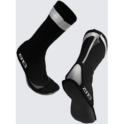Zone3 Calcetines de neopreno para natación para hombres - Negro - Talla Grande Zone3 Calcetines de neopreno para natación para hombres - Negro - Talla Grande