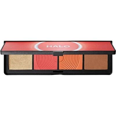 Palette visage Halo Sculpt + Glow - Saturation Corail - Palette de fards et enlumineurs Palette visage Halo Sculpt + Glow - Saturation Corail - Palette de fards et enlumineurs