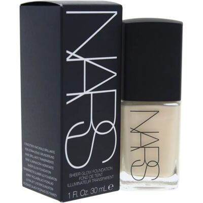 NARS Sheer Glow Foundation - Siberia (Luce 1 - Equilibrio neutro con rosa) - Fondotinta NARS Sheer Glow Foundation - Siberia (Luce 1 - Equilibrio neutro con rosa) - Fondotinta