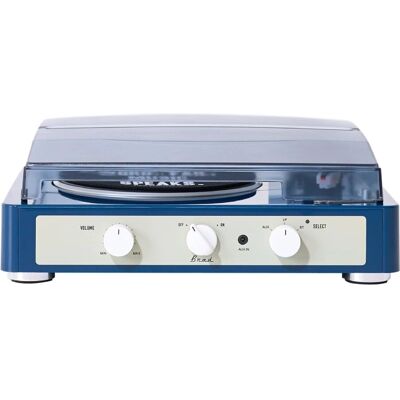 Brad Mkii Platenspeler - Ingebouwde Bluetooth 5.0 & Pitch Control - Navy Brad Mkii Platenspeler - Ingebouwde Bluetooth 5.0 & Pitch Control - Navy