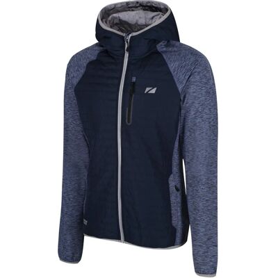 Veste Hybrid Puffa Zone3 - Bleu Petrol/Orange Feu XS - Vestes Veste Hybrid Puffa Zone3 - Bleu Petrol/Orange Feu XS - Vestes