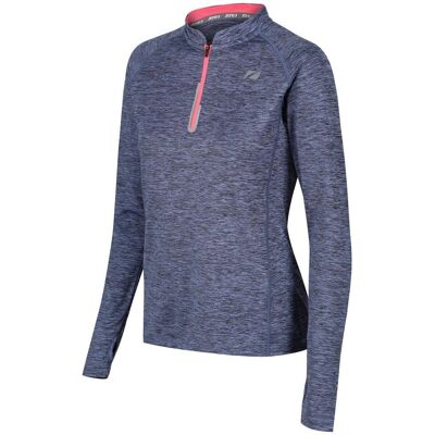 Maglietta Tecnica a Maniche Lunghe con Zip Donna - XS Maglietta Tecnica a Maniche Lunghe con Zip Donna - XS