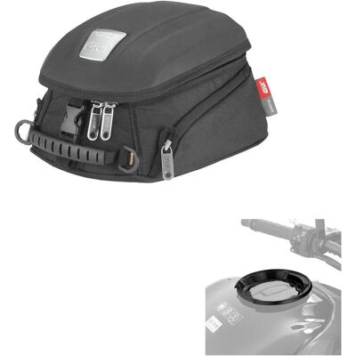 GIVI MT505 Tank Bag Kit with Flange BF04 - Motorcycle Tank Bag GIVI MT505 Tank Bag Kit with Flange BF04 - Motorcycle Tank Bag