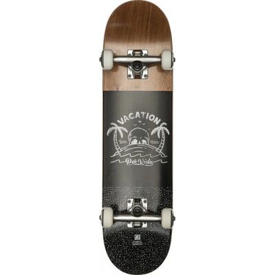 Globe - Por Vida Mid Complete - Marrone/Nero - 7.6 Skateboard Globe - Por Vida Mid Complete - Marrone/Nero - 7.6 Skateboard