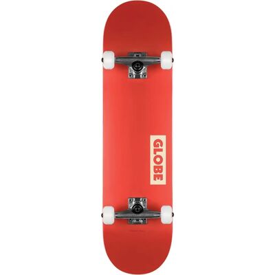 Globe Goodstock 7.75 - Skateboard avec deck en érable, Rouge - Publicité Globe Goodstock 7.75 - Skateboard avec deck en érable, Rouge - Publicité