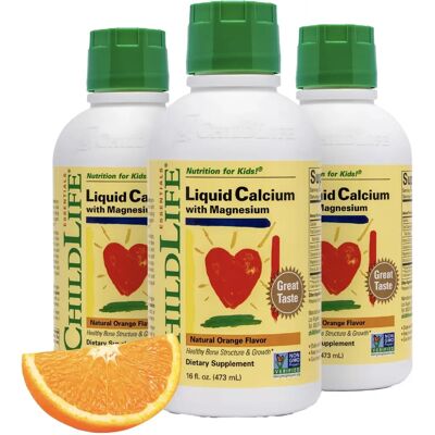 ChildLife Essentials Liquid Calcium with Magnesium - Natural Orange - Liquid Calcium with Magnesium ChildLife Essentials Liquid Calcium with Magnesium - Natural Orange - Liquid Calcium with Magnesium
