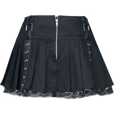 Burleska Aura Mini Skirt - Gothic Lyhyt Hame - S-4XL Burleska Aura Mini Skirt - Gothic Lyhyt Hame - S-4XL