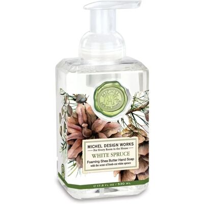 Michel Design Works Hvid gran duft skummende håndsæbe - Hand Soap Michel Design Works Hvid gran duft skummende håndsæbe - Hand Soap