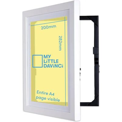 Little Da Vinci Hvit A4 Bilderamme - Kunstvisning Little Da Vinci Hvit A4 Bilderamme - Kunstvisning
