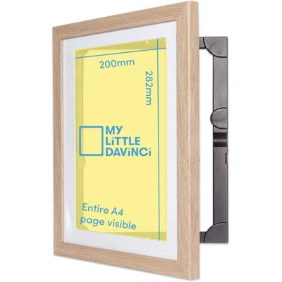 My Little DaVinci A4 Bilderamme - Passer til 50 kunstverk My Little DaVinci A4 Bilderamme - Passer til 50 kunstverk