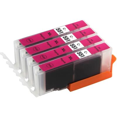 Cartouche d'encre magenta Go Inks pour Canon Pixma - Pack de 4 - Publicité Cartouche d'encre magenta Go Inks pour Canon Pixma - Pack de 4 - Publicité