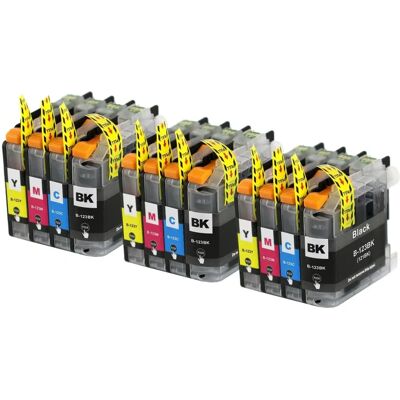 Go Inks LC123 Multi-Color Ink Cartridges - Compatible with Brother printers Go Inks LC123 Multi-Color Ink Cartridges - Compatible with Brother printers