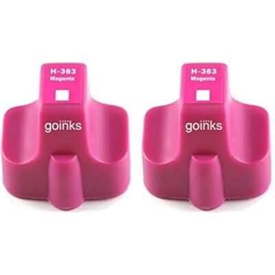 Go Inks Cartouches d'Encre Magenta HP 363M - Encre d'Imprimante - Publicité Go Inks Cartouches d'Encre Magenta HP 363M - Encre d'Imprimante - Publicité
