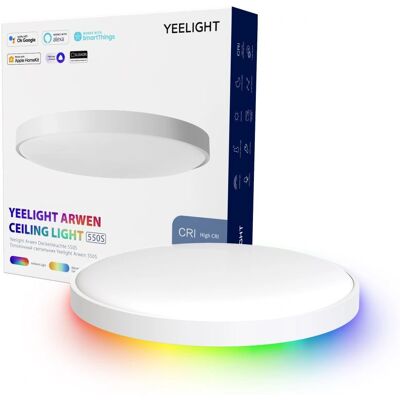 Lampe de plafond Yeelight Arwen 550S - Éclairage Centré sur l'Humain - Publicité Lampe de plafond Yeelight Arwen 550S - Éclairage Centré sur l'Humain - Publicité