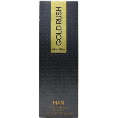 Paris Hilton Gold Rush Eau De Toilette 3.4 oz Herren Paris Hilton Gold Rush Eau De Toilette 3.4 oz Herren