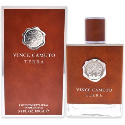 Vince Camuto Terra Eau De Toilette Spray - Men 3.4 oz Vince Camuto Terra Eau De Toilette Spray - Men 3.4 oz