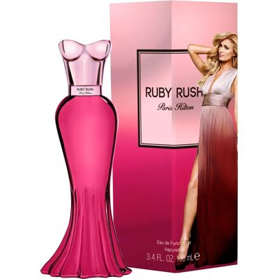 Paris Hilton Ruby Rush 3.4 Eau De Parfum Spray For Women Paris Hilton Ruby Rush 3.4 Eau De Parfum Spray For Women