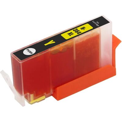 Go Inks Cartouche d'encre jaune compatible HP 364Y - Imprimante - Publicité Go Inks Cartouche d'encre jaune compatible HP 364Y - Imprimante - Publicité