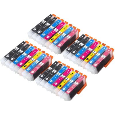 Go Inks 4 Ensemble de 6 + cartouches d'encre noire pour Epson T2438+T2431 - Cartouches d'imprimante - Publicité Go Inks 4 Ensemble de 6 + cartouches d'encre noire pour Epson T2438+T2431 - Cartouches d'imprimante - Publicité