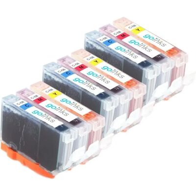 Canon Pixma Cyan Magenta Jaune - Cartouches d’encre - 9 Pack - Publicité Canon Pixma Cyan Magenta Jaune - Cartouches d’encre - 9 Pack - Publicité