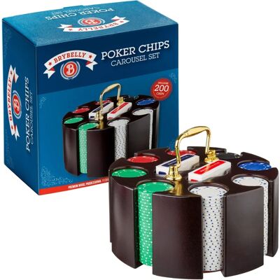 Brybelly Holdings CSSP-200C-R 11,5 Gramm Pokerchips - Holzkarussell Brybelly Holdings CSSP-200C-R 11,5 Gramm Pokerchips - Holzkarussell