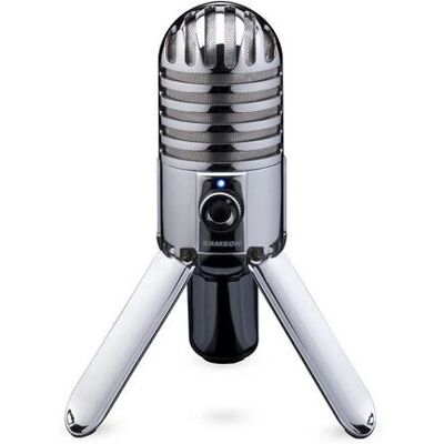 Samson Meteor Mic Chrome Laptop Mikrofon - Mikrofon Samson Meteor Mic Chrome Laptop Mikrofon - Mikrofon
