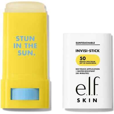 e.l.f. cosmetics Suntouchable Invisi-Stick SPF 50 - Bastone Solare e.l.f. cosmetics Suntouchable Invisi-Stick SPF 50 - Bastone Solare
