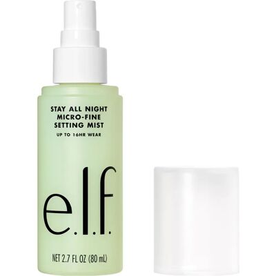 Elf e.l.f. Cosmetics Stay All Night Micro-Fine Setting Mist - Grön - Vegansk och cruelty-free makeup Elf e.l.f. Cosmetics Stay All Night Micro-Fine Setting Mist - Grön - Vegansk och cruelty-free makeup