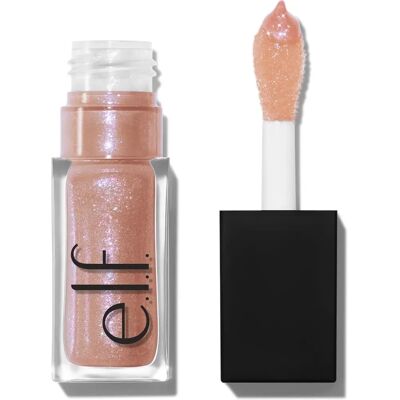 e.l.f. cosmetics Glow Reviver Lip Oil Glimmer - Huile à lèvres, transparente avec paillettes e.l.f. cosmetics Glow Reviver Lip Oil Glimmer - Huile à lèvres, transparente avec paillettes