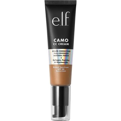 e.l.f. Cosmetics Camo Deep CC Crema - Hidratante SPF30 - Acabado natural - Maquillaje e.l.f. Cosmetics Camo Deep CC Crema - Hidratante SPF30 - Acabado natural - Maquillaje