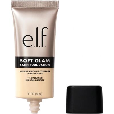 e.l.f. Cosmetics Soft Glam Satin Foundation - Couvrance moyenne, longue durée & modulable - Fond de teint e.l.f. Cosmetics Soft Glam Satin Foundation - Couvrance moyenne, longue durée & modulable - Fond de teint