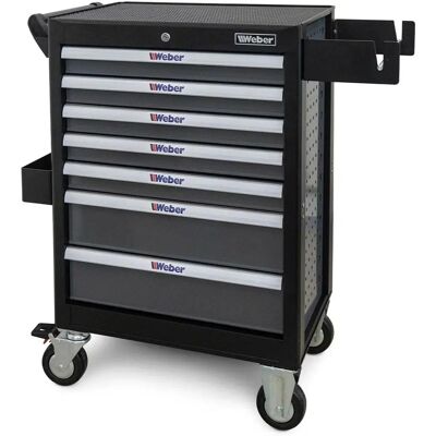 Weber Werkzeugwagen mit 300 Werkzeugen - Robuster, inkl. Papierrollenhalter Weber Werkzeugwagen mit 300 Werkzeugen - Robuster, inkl. Papierrollenhalter