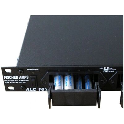 Fischer Amps ALC 161 Chargeur de Batteries - 16x AA/AAA - Publicité Fischer Amps ALC 161 Chargeur de Batteries - 16x AA/AAA - Publicité