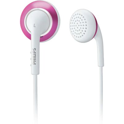 Philips SHE2648/27 Pink/White Kabel-Ohrhörer - Headset Philips SHE2648/27 Pink/White Kabel-Ohrhörer - Headset