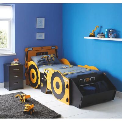 Only Oak Furniture JCB 4 CX Single Bed - Bed Only Oak Furniture JCB 4 CX Single Bed - Bed