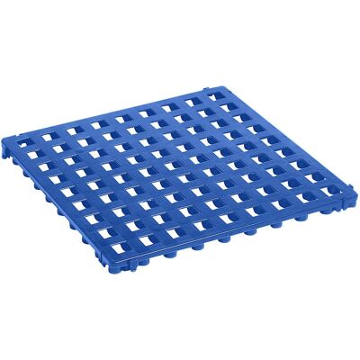 Rejilla de suelo de plástico kaiserKraft - 500x500mm, Azul, 20 uds Rejilla de suelo de plástico kaiserKraft - 500x500mm, Azul, 20 uds