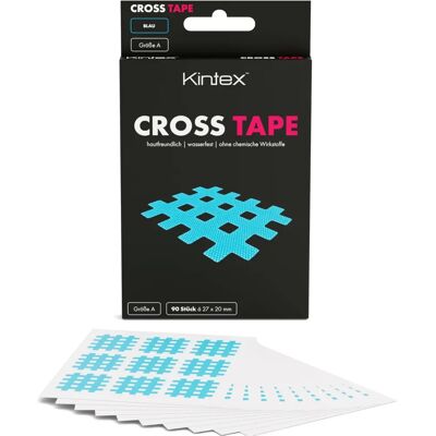 Kintex Cross Tape - 3 Colors, 3 Sizes, Kinesiology Tape Kintex Cross Tape - 3 Colors, 3 Sizes, Kinesiology Tape