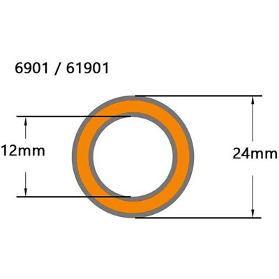 RapidRacerProducts Kit de roulements pour vélo - Kit 7 - 6901 2RS/61901 2RS - Type de vélo - Publicité RapidRacerProducts Kit de roulements pour vélo - Kit 7 - 6901 2RS/61901 2RS - Type de vélo - Publicité